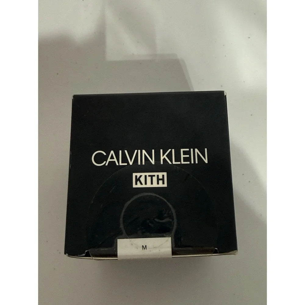 Kith x Calvin Klein Men's Boxer Briefs Black Grey Size M Brand New In Box